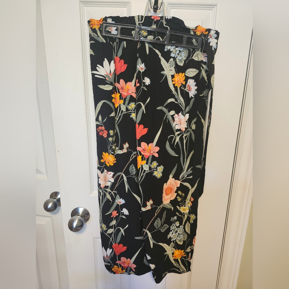 3/$50 LOFT Floral Chinos